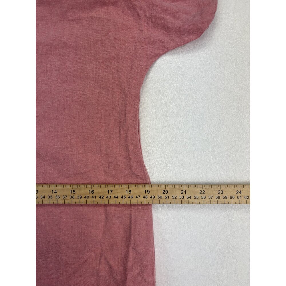 Storq Maxi Dress Size 2 Henley Dolman Sleeve Dusty Rose - Picture 12 of 12